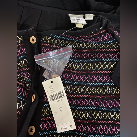 NEW Anthropologie Artemis Embroidered Jumpsuit - Picture 5 of 5